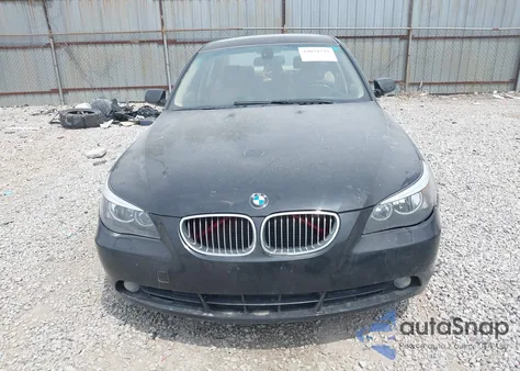 2006 BMW 525I z USA, uszkodzony, nr VIN WBANE53566CK91698